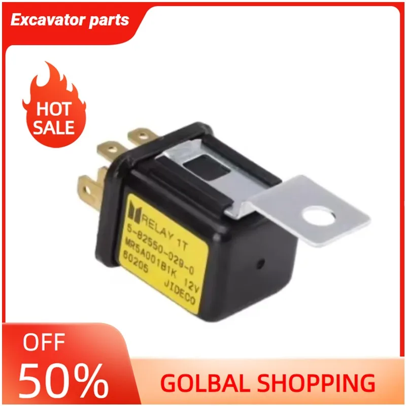 

1 шт. Детали экскаватора Автоматический релейный переключатель 5-82550029-0 Детали оборудования (5-82550029-0)