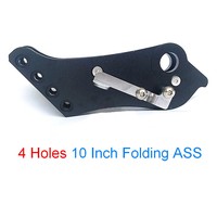 4 Holes Folding Mechanism For 10 Inch Electric Scooter Janobike T10 Folding Lock Connector Assembly