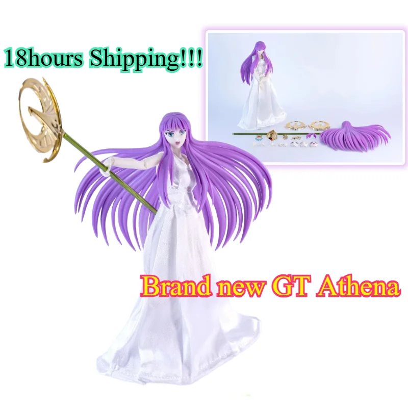 [18 часов доставки] Модель GoodTony Saint Seiya Myth Cloth EX Athena Saori Kido Knights of The Zodiac Аниме Фигурка Игрушка в подарок