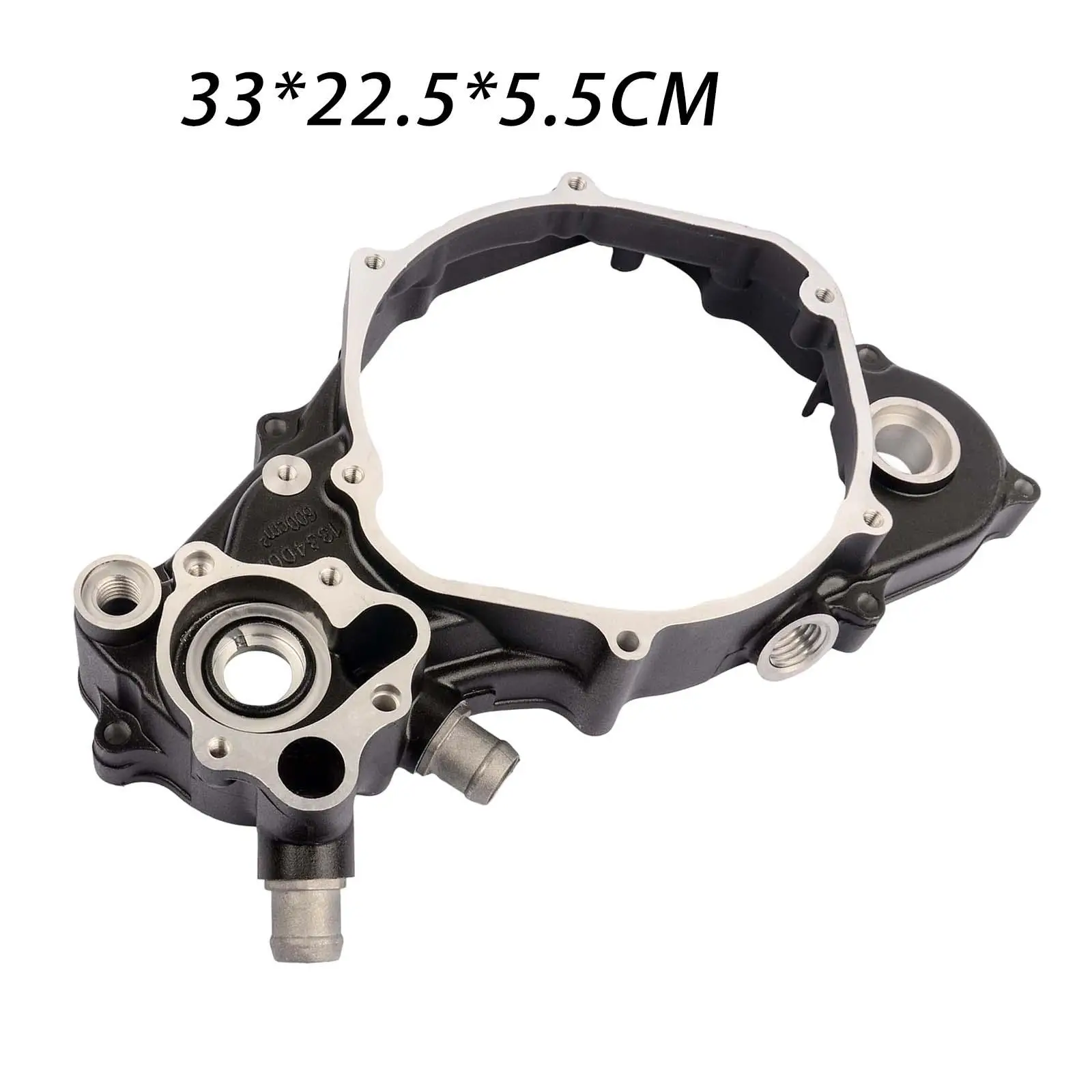 

Right Crankcase Water Pump Cover Replacement Black Metal for Honda CR250R 1988-1989 Engine Parts