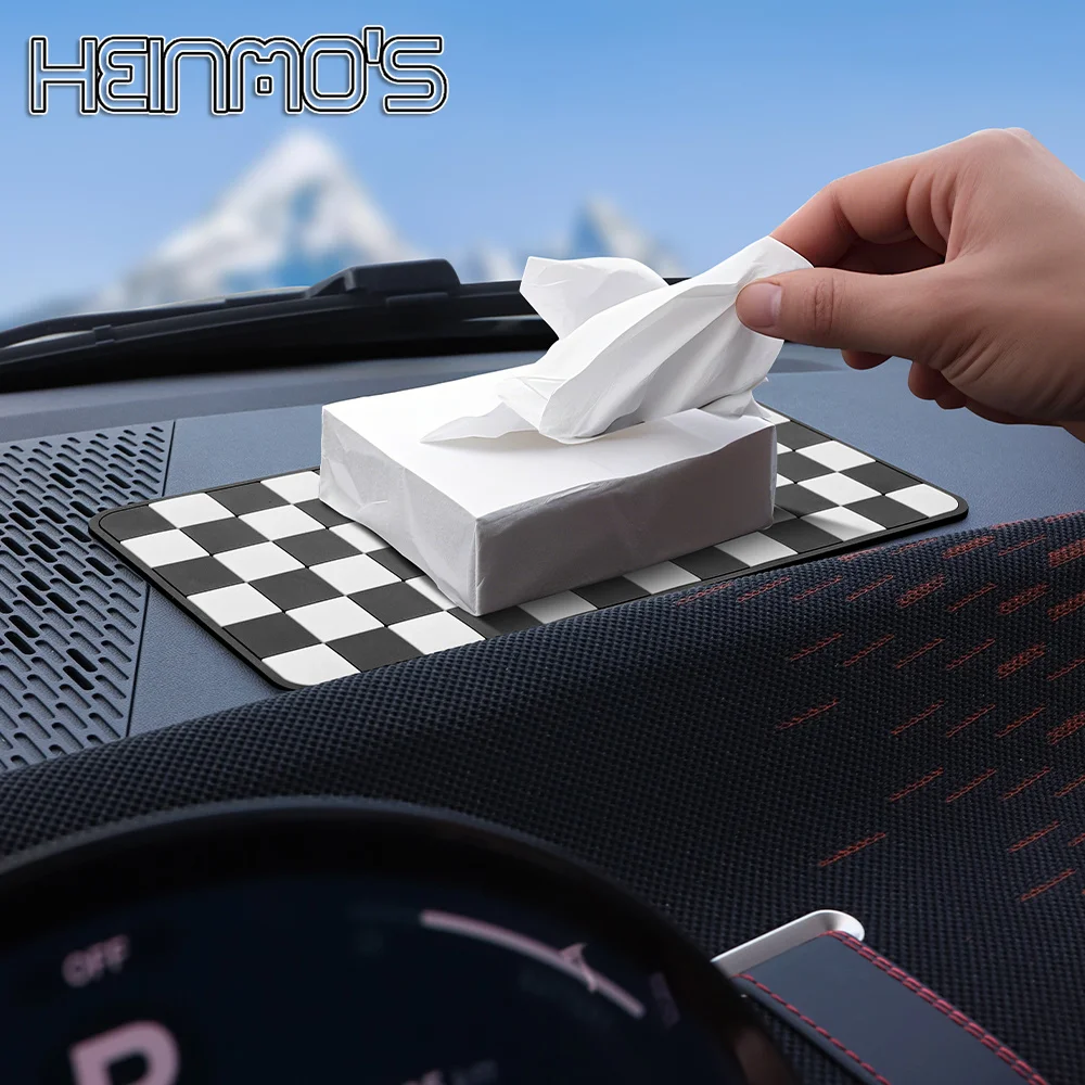 Car Accessories Non-Slip Mat Auto Silicone Anti-Slip Storage Mat Pads For Car Mobile Phone Keys Glasses