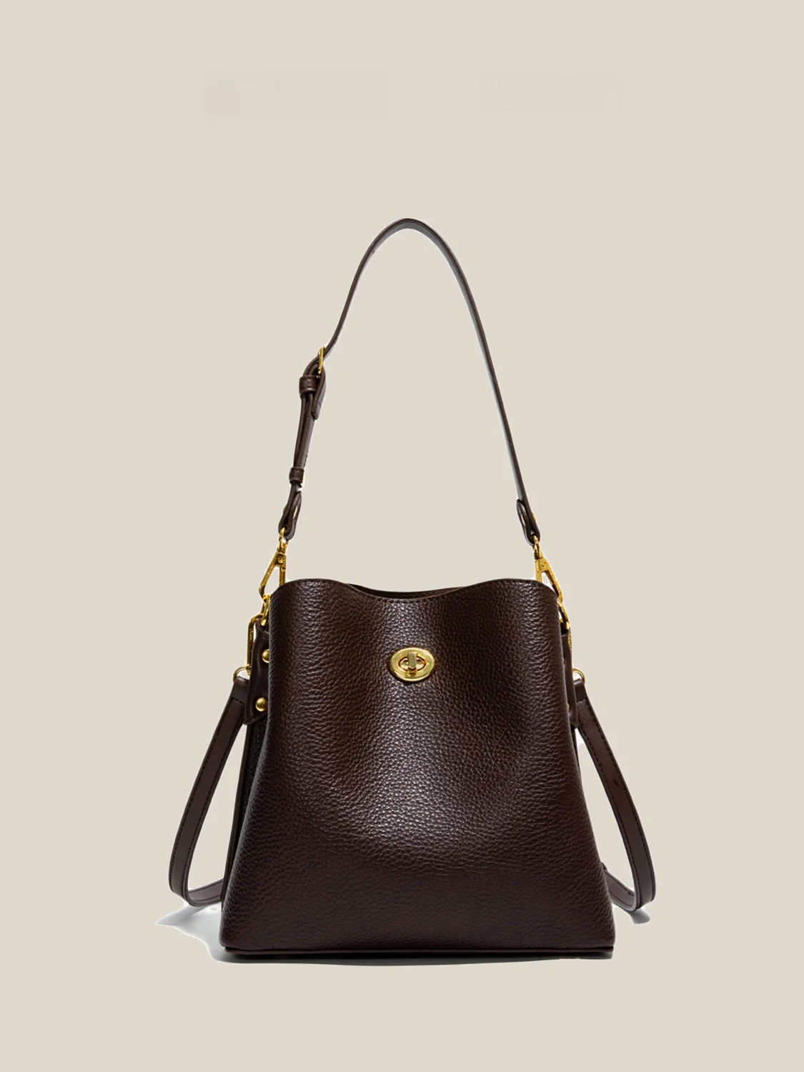 

Duzi Women's Buet Bag Luxury Faion Soft Leather Lychee Pattern Crossbody Bag mat Sle Single oulder Bag