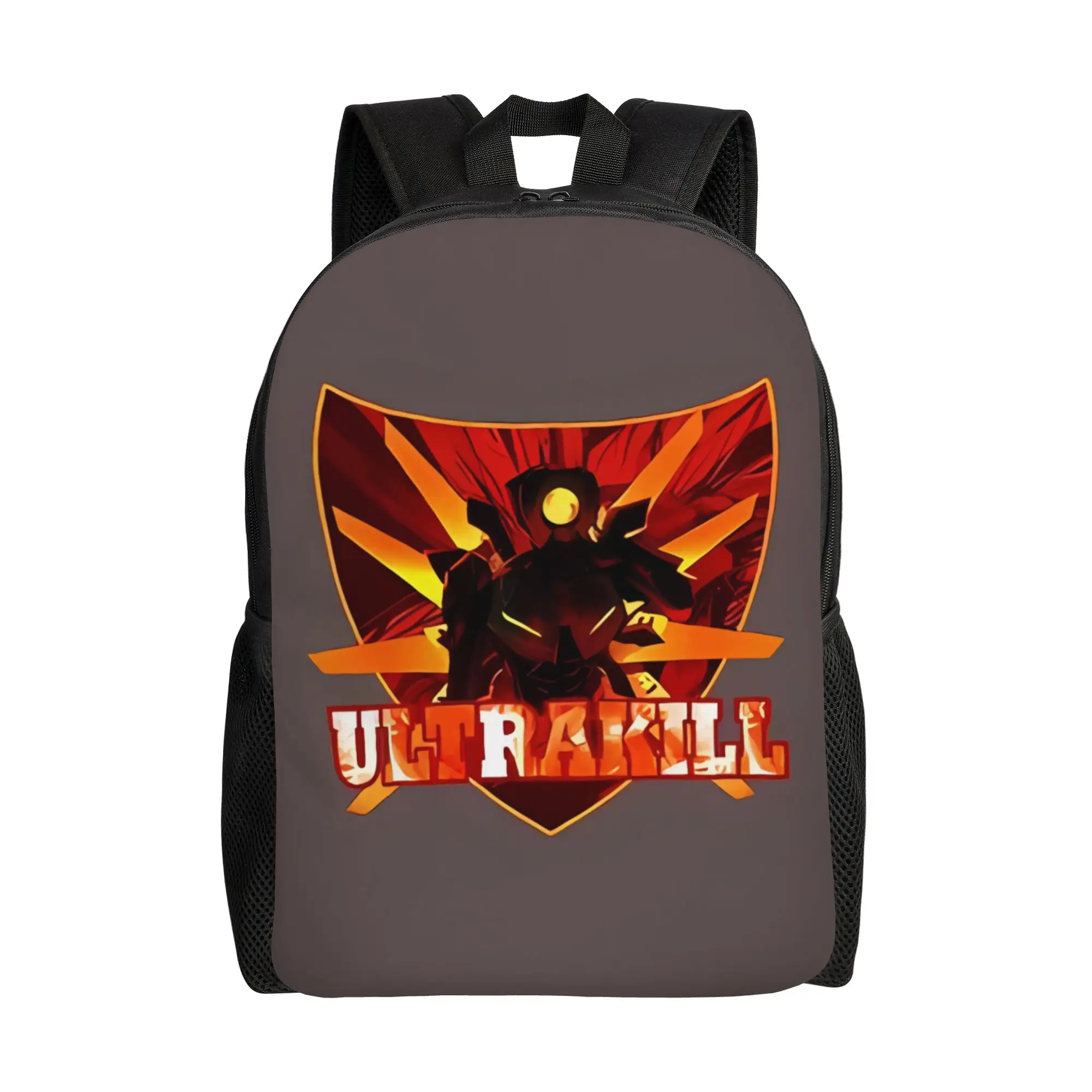 

red Ultrakill Backpack Ladies Daily mochila Large Capacity Laptop Bag Back To School Season