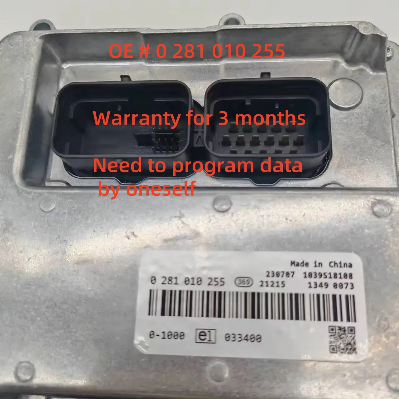 

high quality 0281010255 0281 010 255 Engine Computer Board ECU ECM Controller Module For MAN Diesel Truck