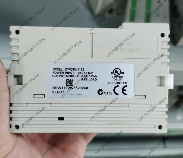 Dvp28sv11t2 plc 16 points input 12 points output, with rs232/485 interface dc24v