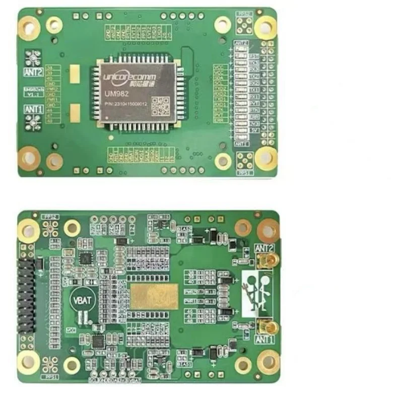 For Unicorecomm UM982 GNSS RTK Differential Directional Positioning Board High PC Metal Green Tool Accessories