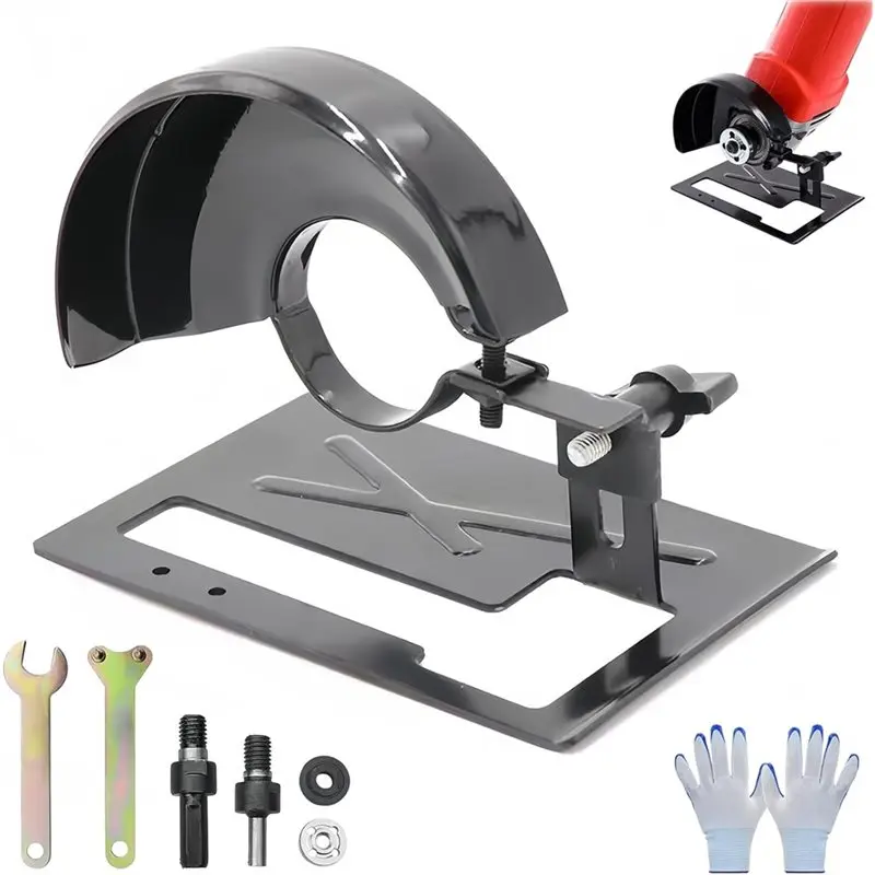 

A96I-подставка для угловой шлифовальной машины, подставка для резки, комплект защитных чехлов для угловой шлифовальной машины, для пильных полотен диаметром 125 мм или меньше