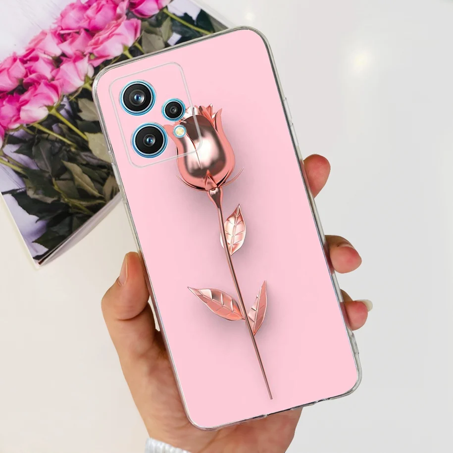 For OPPO Realme 9 Pro Plus 5G Case RMX3392 Fashion Butterfly Silicone Soft Cover For Realme 9 Pro+ Case Realme9 Shockproof Funda