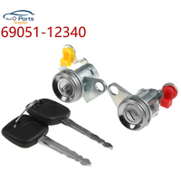 New 69051-12340 69052-12340 Car Door Lock With key (L+R) For Toyota Corolla AE100 93-97 6905112340 6905212340