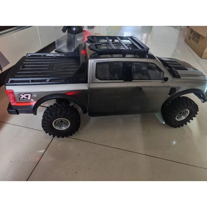 

3D Printed Tonneau Cover & Roll Bar Set for CROSSRC EMO X7 1/8 Scale RC Crawler – Direct Fit Upgrade Parts, No Drilling Required