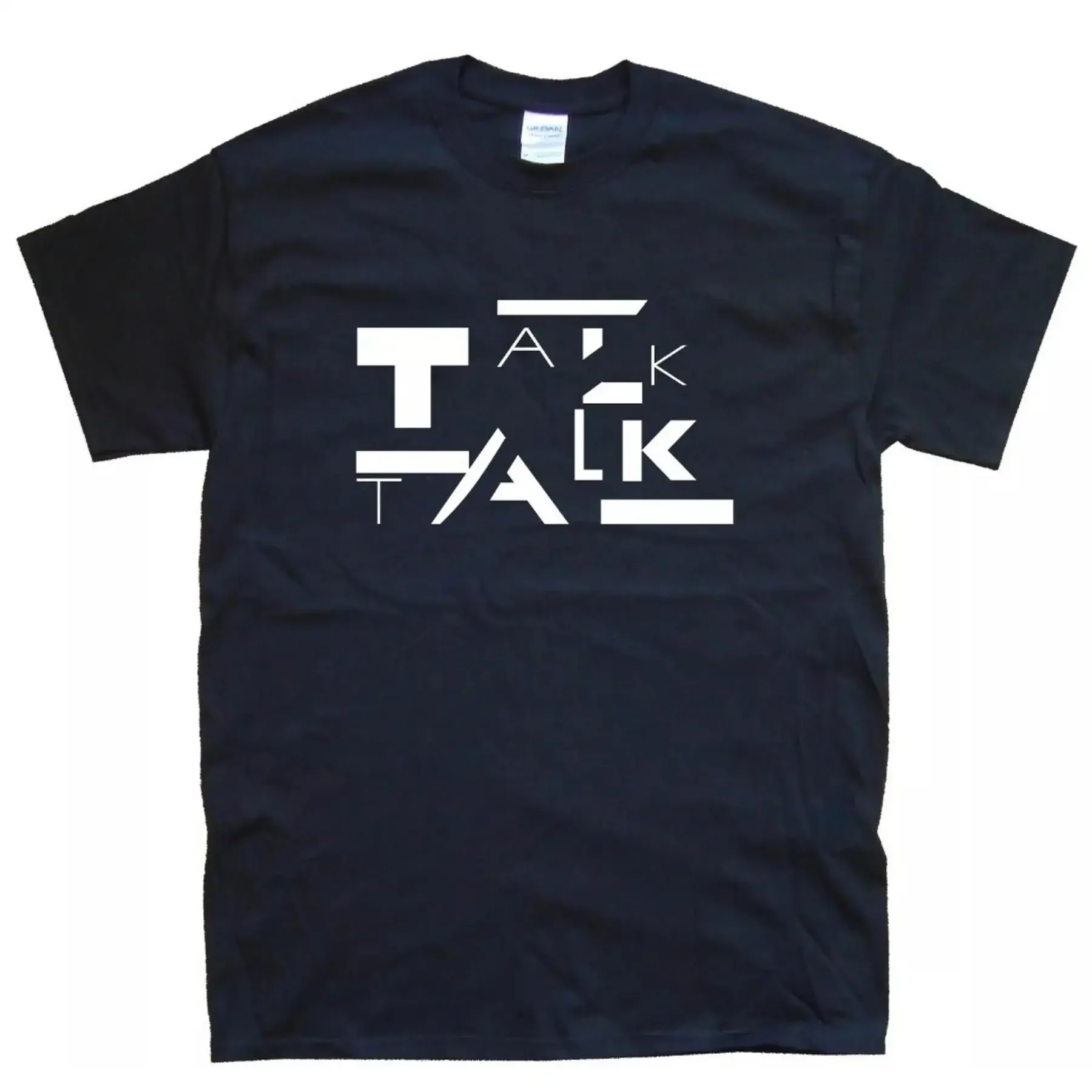 تي شيرت TALK TALK الجديد جميع المقاسات S M L XL XXL الوان أسود أبيض