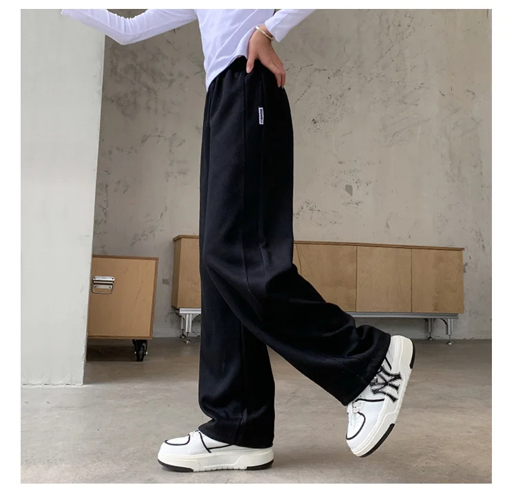 Neue Frühlings-Sporthosen für Schulkinder, lässige gerade Hosen für Teenager-Mädchen, sportliche, lockere Jogginghosen für Kinder 5 6 7 8 9 10 11 12 14 Jahre – Detail 10