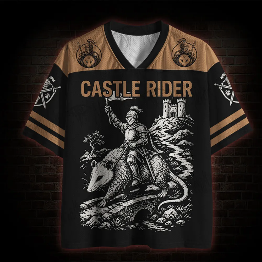 2026 New Nordic Mythical Theme Sports Fashion Short Sleeve V-neck Street View Clothing Mythical Fan Gifts T-shirt   Halloween