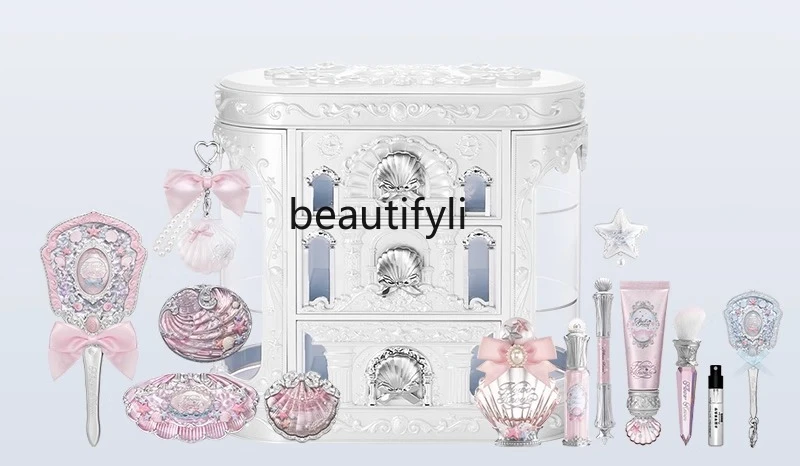 [Preorden de nuevo producto] Caja de regalo allin de la serie de perlas de concha de rebaba de flores