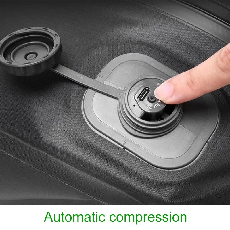17L Automatic Vacuum Bag (Air Pump Inside) Reusable Storage Bag Folding Outdoor Travel Compression Bag for Suitcases Backpack