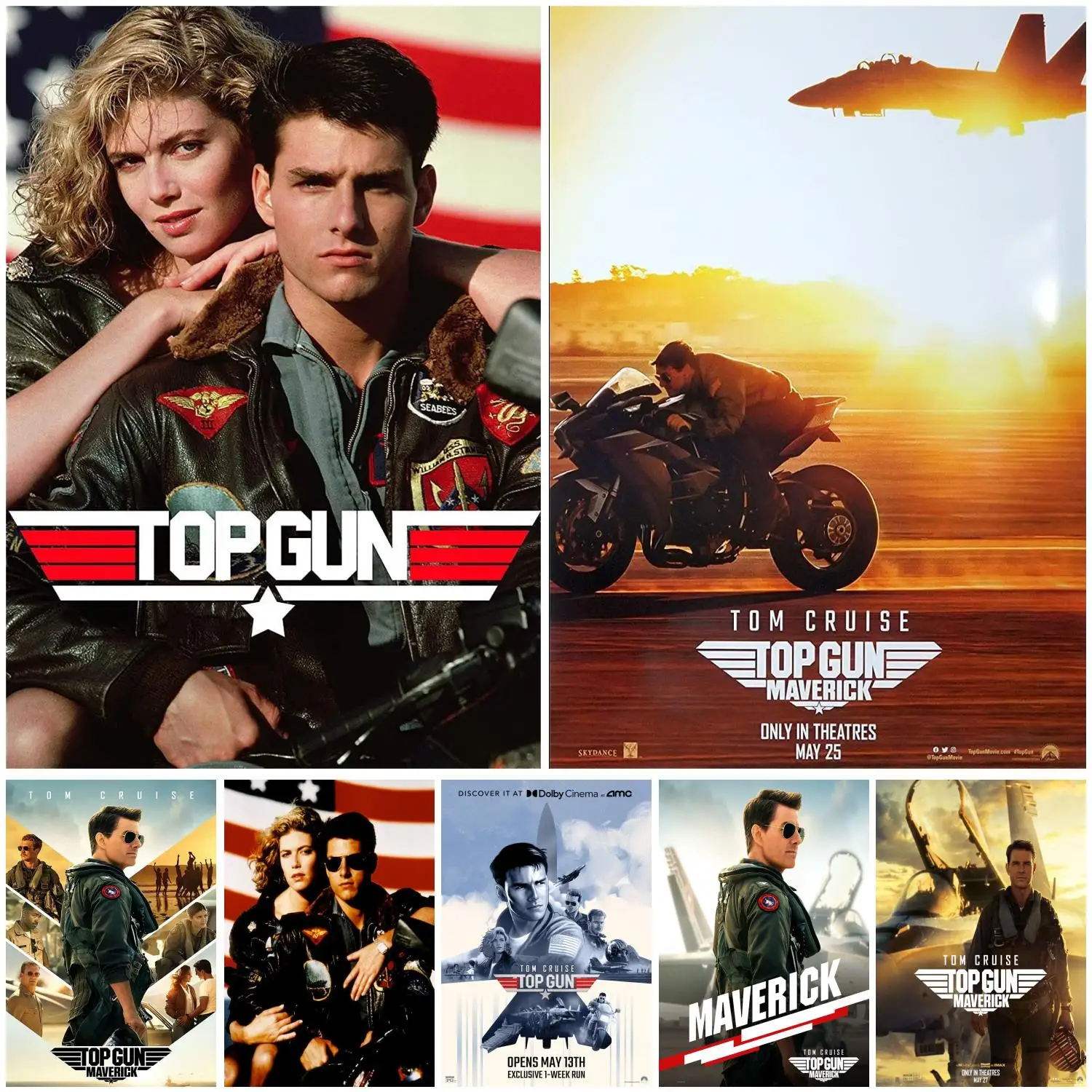 Top Gun Maverick Helmet Poster Canvas Art Poster and Wall Art Picture Print Modern Family bedroom Decor Posters