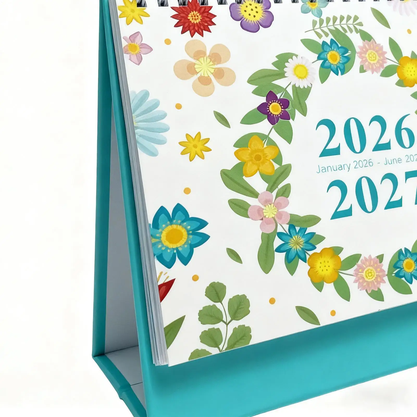 

Настольный календарь на 2026 год, ежемесячный ежедневный еженедельник, эстетический настольный календарь на 2026-2027, планирование повестки дня на встречи, домашний офис