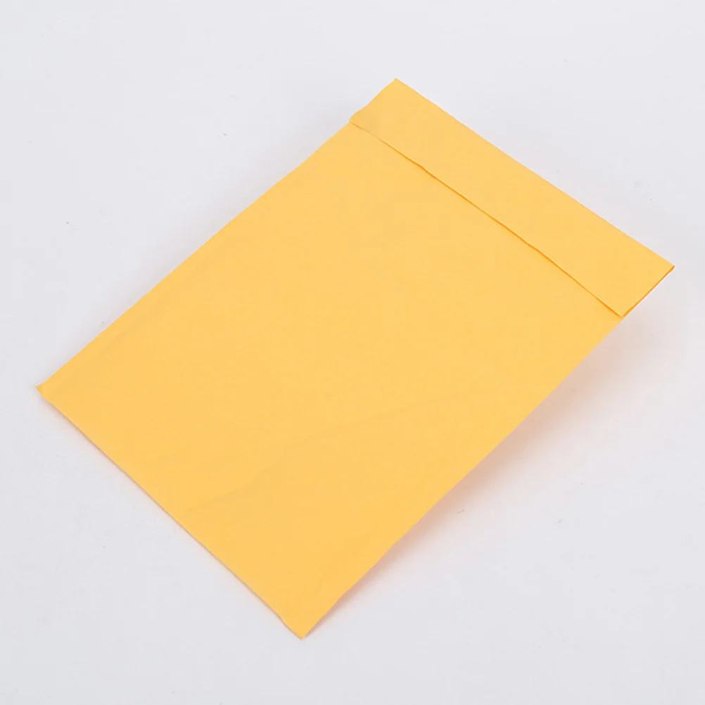 20 個 130X170Mm クラフト バブル メーリング封筒 軽量 360 °   発送書類フォルダ保管袋用気泡緩衝材