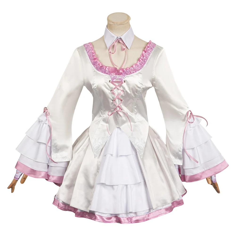 Tekken 8 Lili Cosplay Costume Disguise for Adult Women Girls Lolita Dress Fantasia Roleplay Outfits Halloween Carnival Clothes