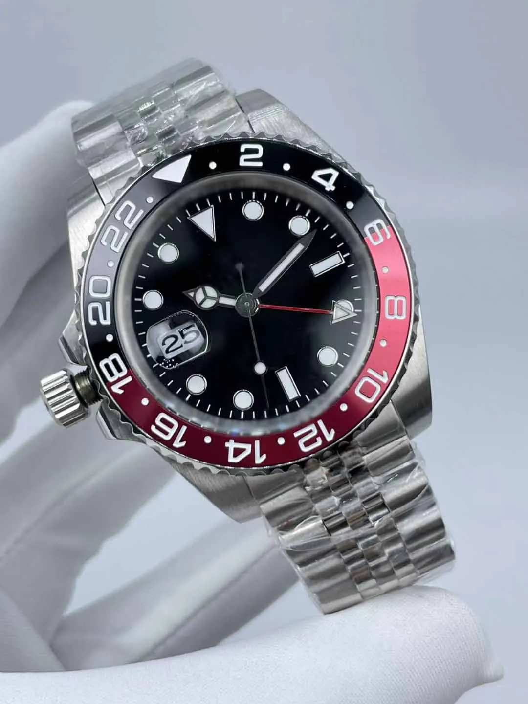 "Countdown Calendar Watch - 40mm, Left Hand, Waterproof Mechanical Movement"