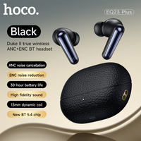 HOCO EQ23 Plus ANC+ENC Noise Reduction Bluetooth 5.4 Wireless Earphones HiFi Audio Earbuds Type-C Charging Box 4 Mics Headsets