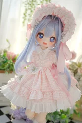 BJD Doll Clothes Toys Girls Elegant Pink Green 1/4 MDD/MSD Short Skirt Bear Sister Dress Sets Elf Gifts Doll Accessories