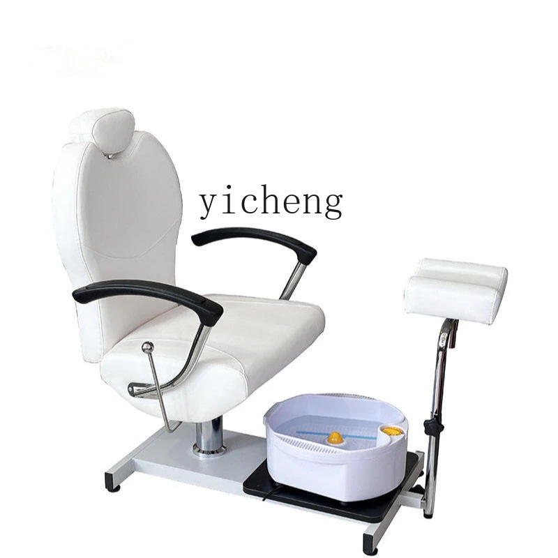 

ZC new hair reclining chair home barber shop hair salon reclining foot washing chair new Chinese salon chair