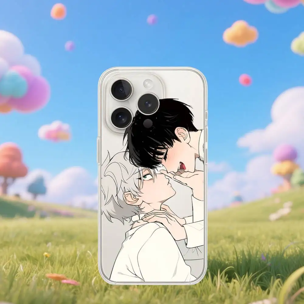 الغريبة المرحلة قضية الهاتف آيفون 17 16 15 14 زائد 13 12 11 برو ماكس الهاتف الغطاء الخلفي غطاء شفاف للصدمات #3