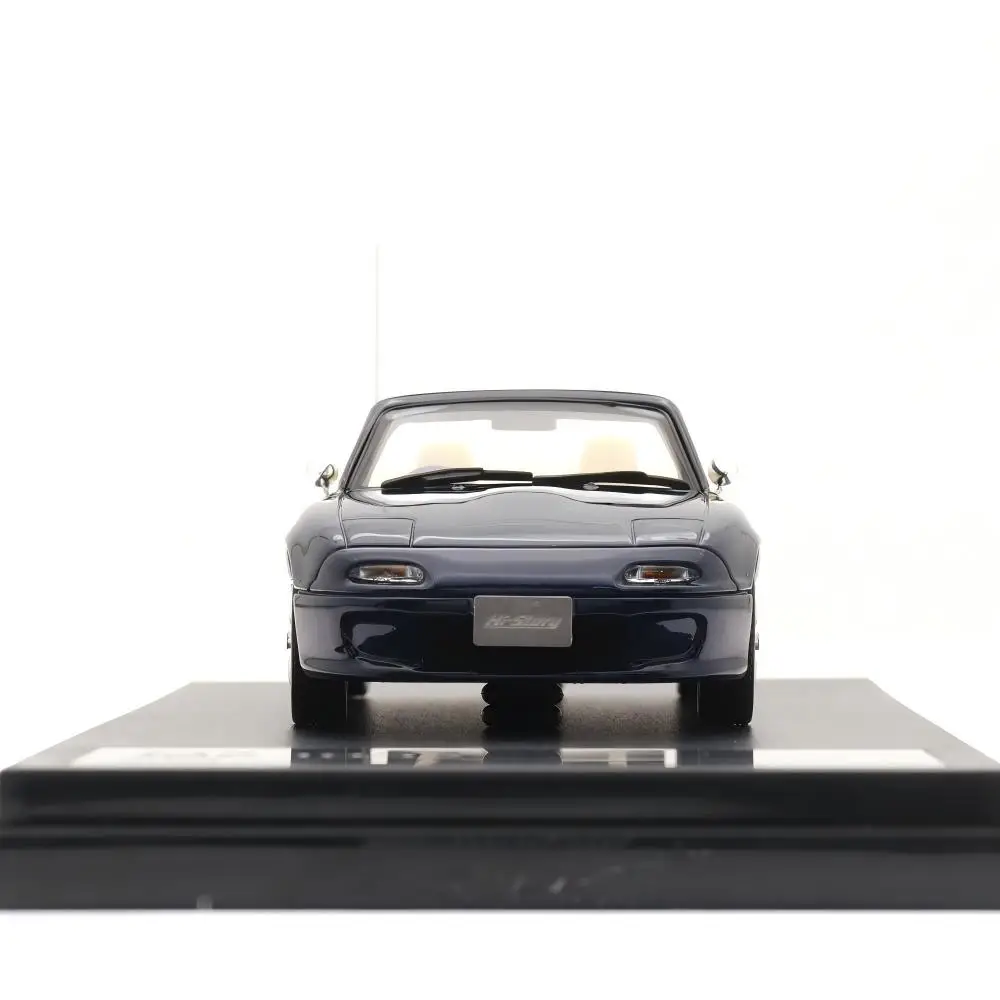 1:43 Scale Hi-Story Model Car MAZDA M2 1002 (1992) Roadster Realistic Resin Car Model Desktop Ornament Gift Toy