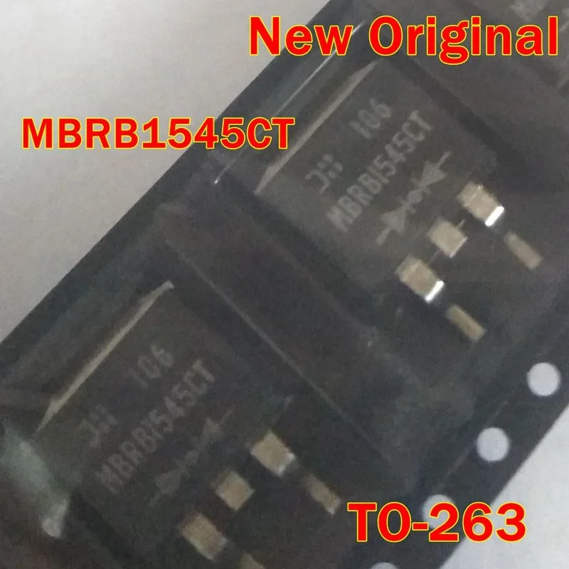 

1Pcs to 100Pcs Mbrb1545Ct Mbrb1545Ctt4G To-263 New Original Switchmode Power Rectifier
