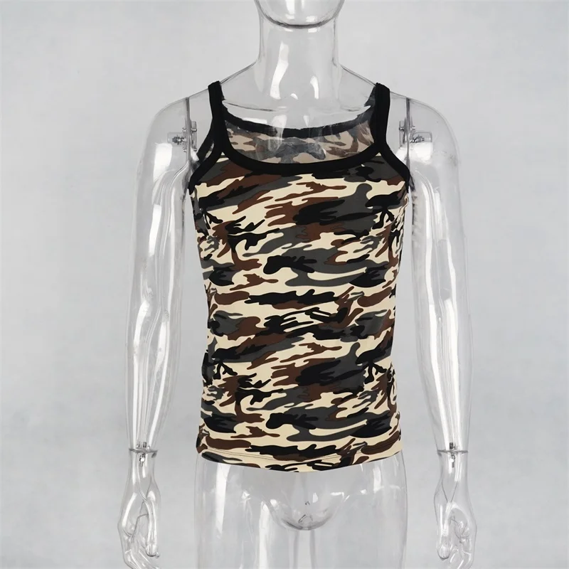 Free Shipping  The New   Men\'s Vest  Sexy Camouflage  Super Speed dry  Sports Fitness