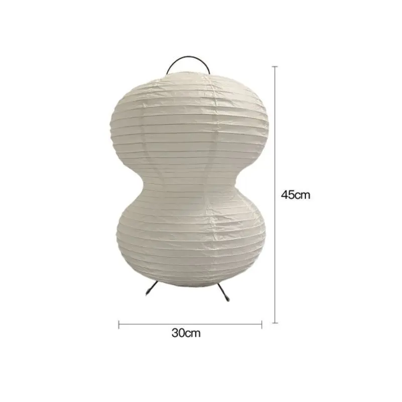 Noguchi Akari Rice Paper Table Lamp Wabi Sabi Vintage Desk Light LED Nordic Home Living/Tea Room Decoration Bedroom Bedside Cafe