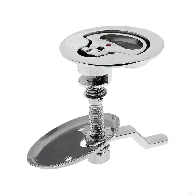 

Напольный замок с морской ручкой из нержавеющей стали, коррозионностойкие защелки без ключа для двери морской лодки D7YA