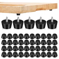 120 Sets PVC Rubber Foot Pads Floor Mat Couch Replacement for Furniture Cutting Board Grips Anti Appliance Versatile Solution