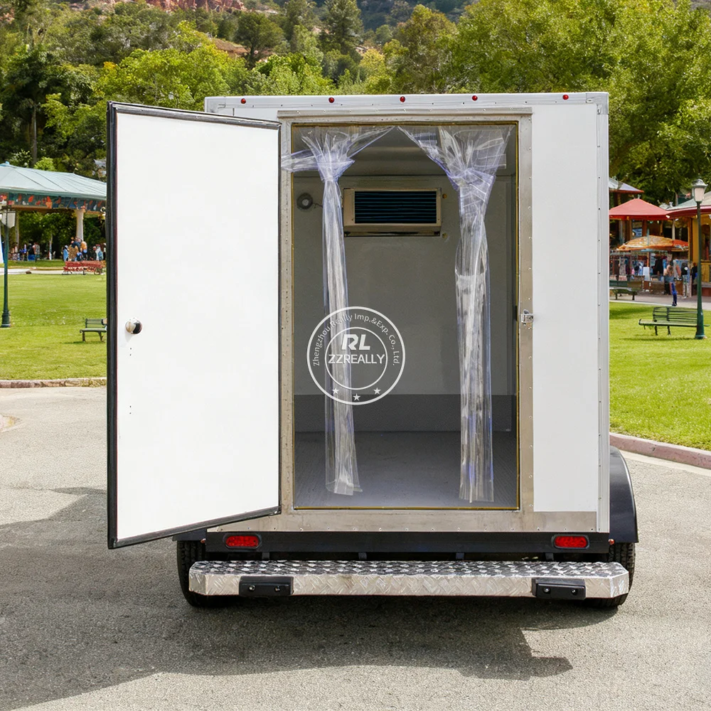 Europe Standard  Customizable Square  Refrigerated Trailer for Sale Freezer Trailer Manufacturer Professional Reefer Trailer