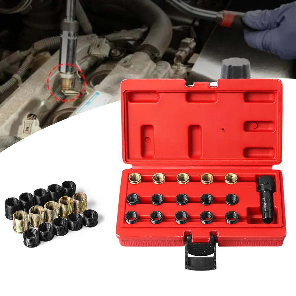Kit de réparation de filetage d'étincelle pour M14x1.25, pour voitures et tondeuses à gazon, ensemble de réparation de filetage d'étincelle, accessoires de voiture, matériel