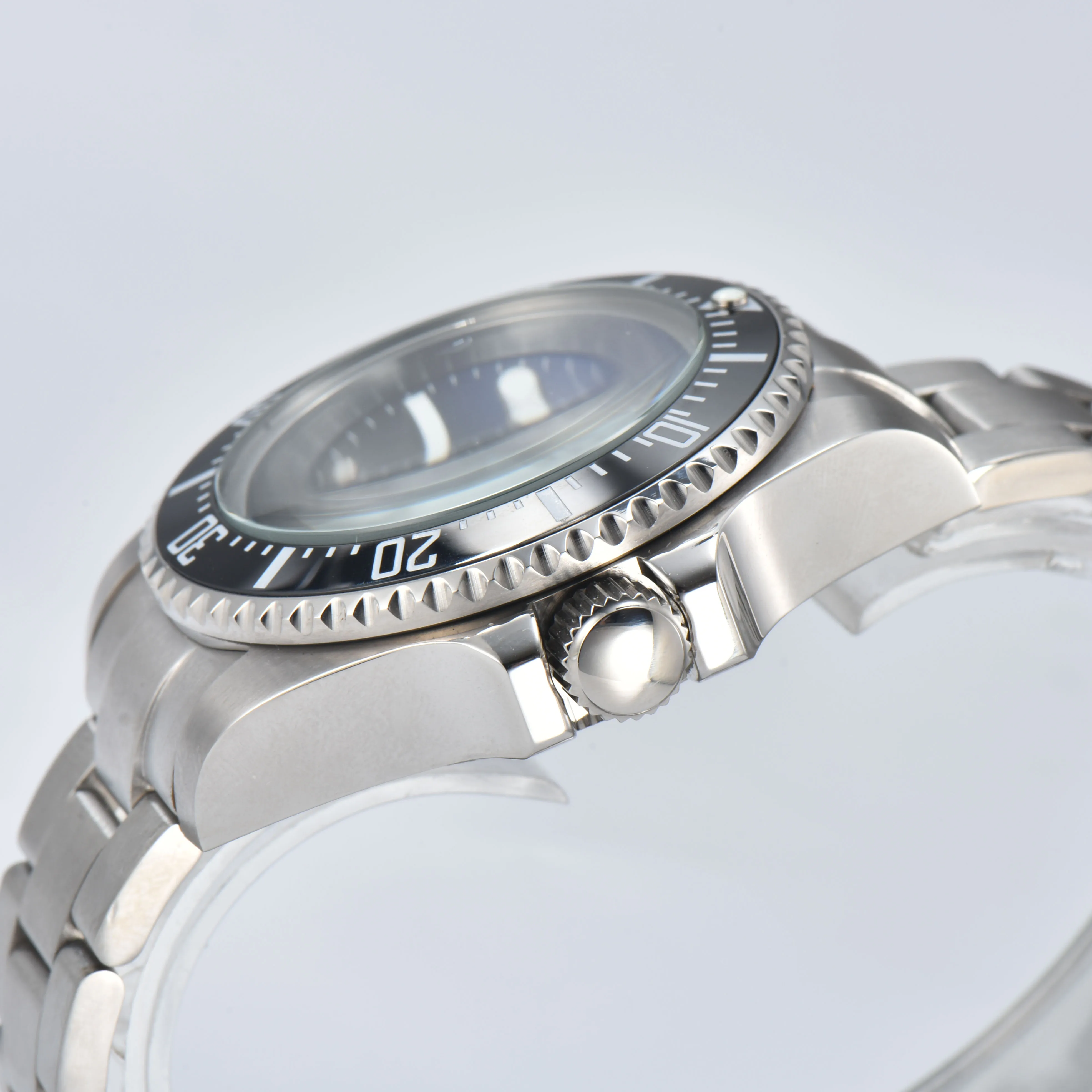 Customized logo 44mm watch watches for men automatic mechanical NH35 movement watch mechanical watches deepsea Watch