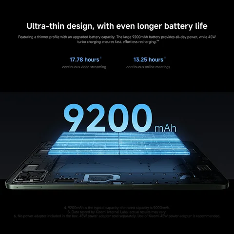 Планшет Xiaomi Pad 8, 11.2", 8/256ГБ, Wi-Fi, Android