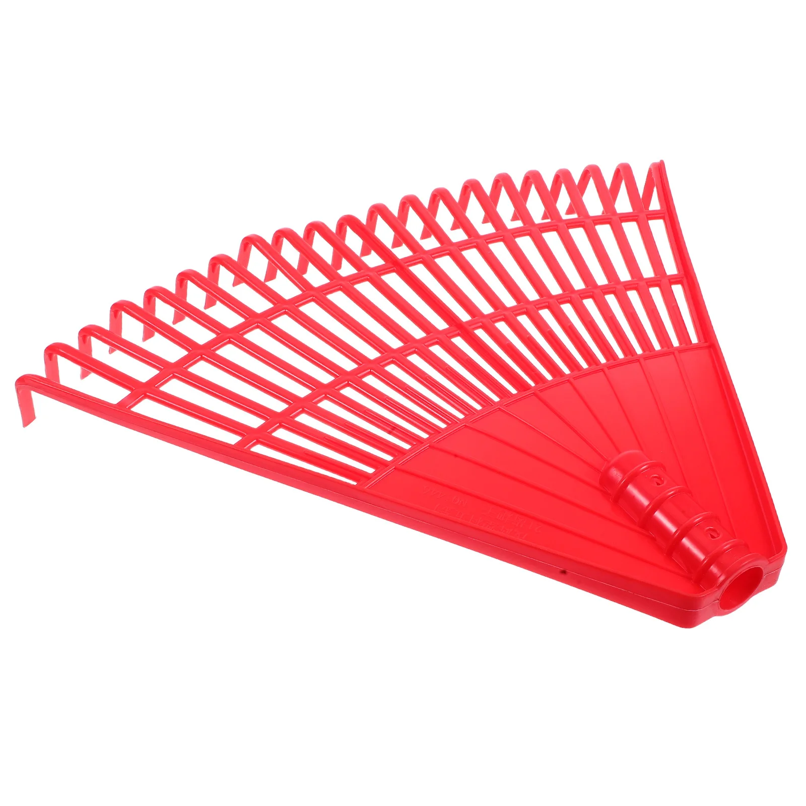

21 Tooth Plastic Leaf Rake for Lawn Garden Hand Held Rake Grass Weeding Yard Farming Equipment Lightweight