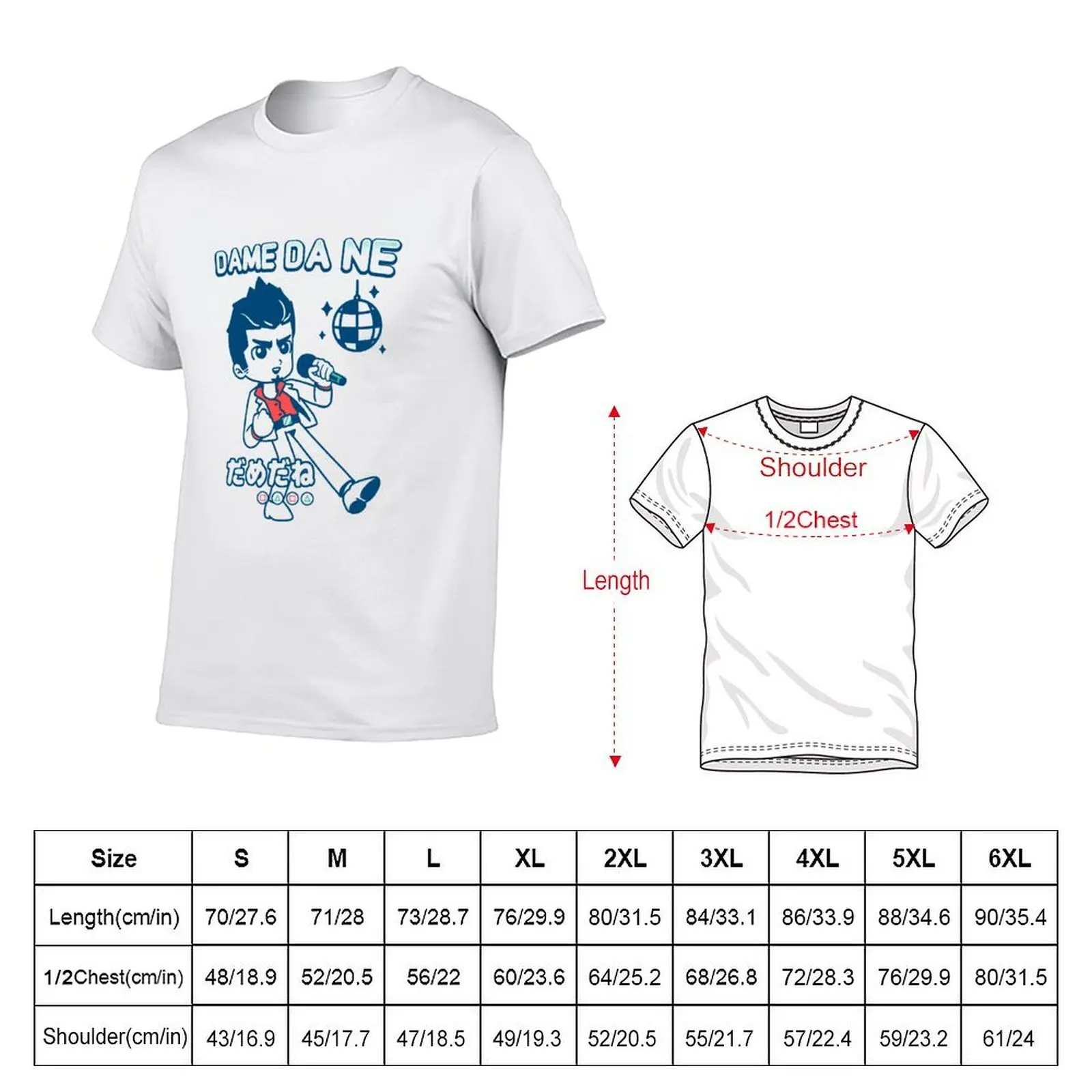 Baka Mitai (Dame Da Ne) T-Shirt Funny t-shirts valentines boutique clothes fruit of the loom mens t shirts