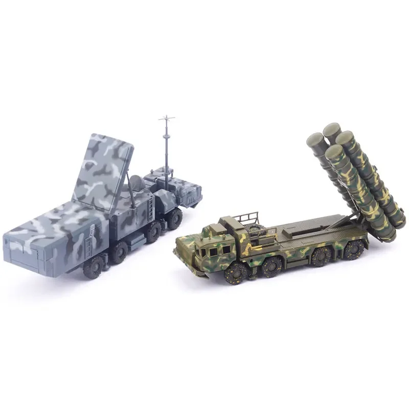 1:72 Russia Army  S-300 PMU Missile Systems Radar Vehicle Plastic Assembled Truck Puzzle Building Kit Military Car Model Toy