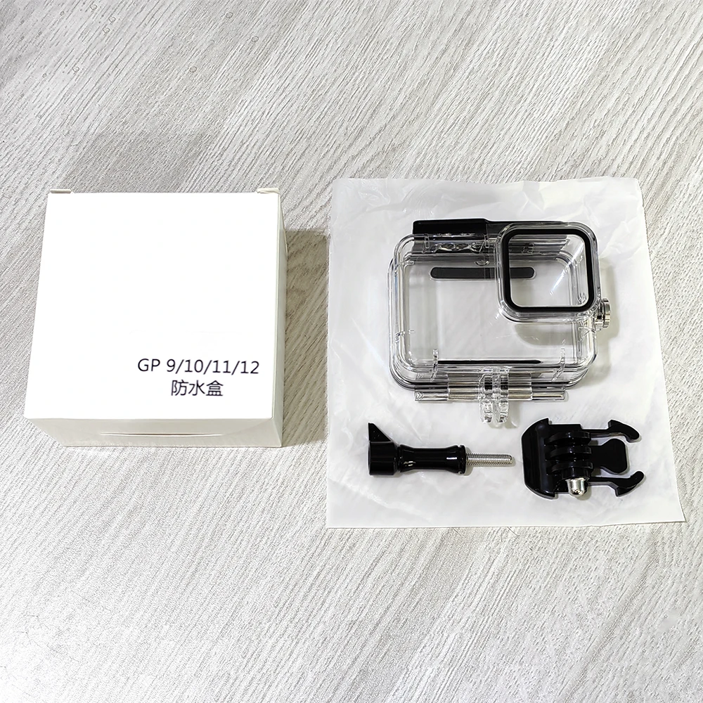 حافظة مقاومة للماء لهاتف GoPro Hero 12 11 10 9 غطاء مبيت للغوص تحت الماء ملحقات كاميرا الحركة