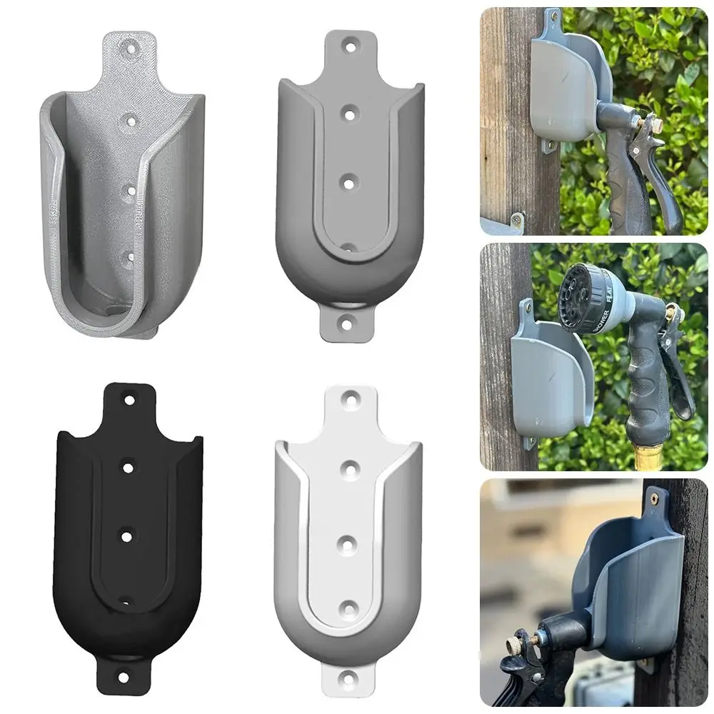 Soporte para manguera de rociador de montaje en pared, fácil instalación, soporte de almacenamiento montado en la pared para jardín, uso duradero con tornillos