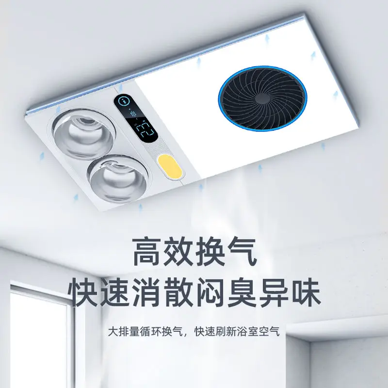 

Lamp-Warm Bathroom Heater (300x600) - Integrated Ceiling, Explosion-Proof, Rapid Heating