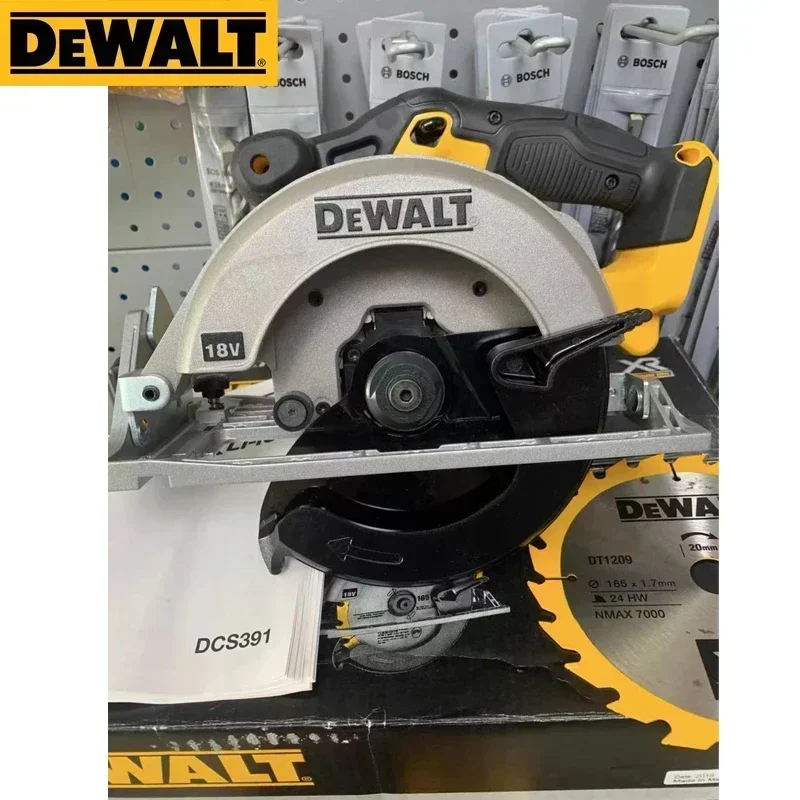 Imagem -03 - Dewalt-serra Circular Elétrica sem Fio Dcs391n Ferramenta Nua Máquina de Corte Multifuncional para Madeira Dewalt Dcs391