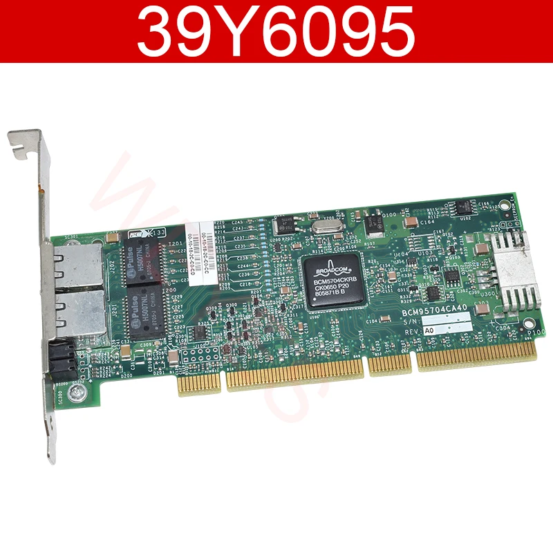 

Для IBM X306M PCI-X Dual Port Network Ethernet 39Y6095 Adapter Test OK