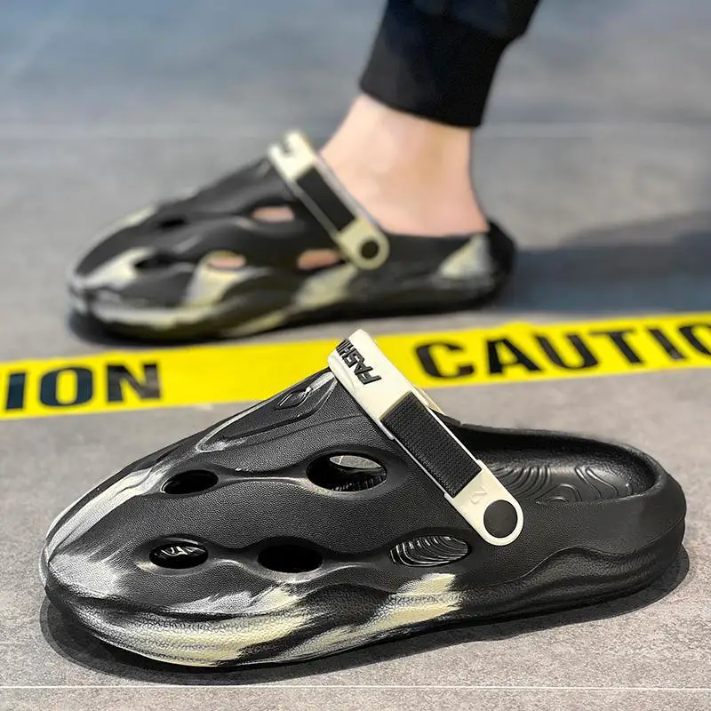 Xiaomi-Sandales de Plage pour Homme, Chaussures d'Extérieur et d'Nik, Antidérapantes, Respirantes, Semelle Souple, à Enfiler, Décontractées, Été