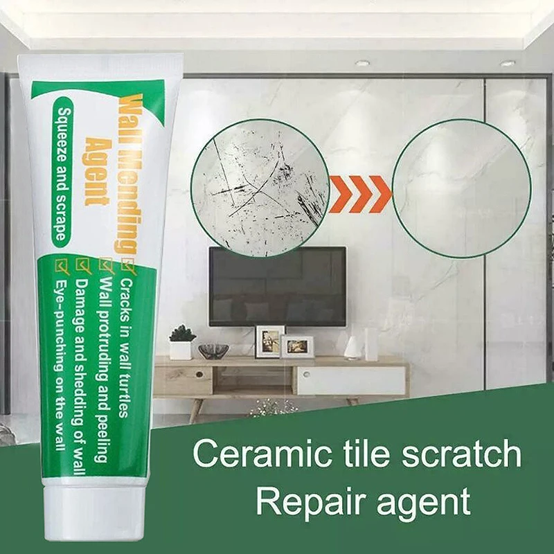 Hot Sale Tile Grout Wall Mending Agent 100g Wall Repair Cream With Scraper Paint Valid Mouldproof Quick-Drying Patch Restore