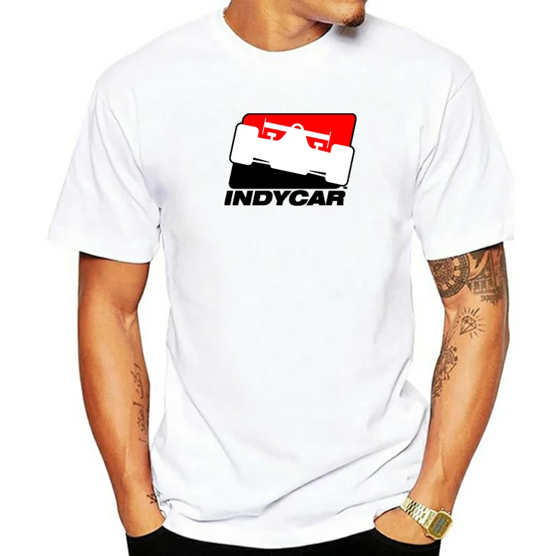 Camiseta con Logo de INDYCAR Indy Racing League para hombre, camisa de talla S-2XL, nueva