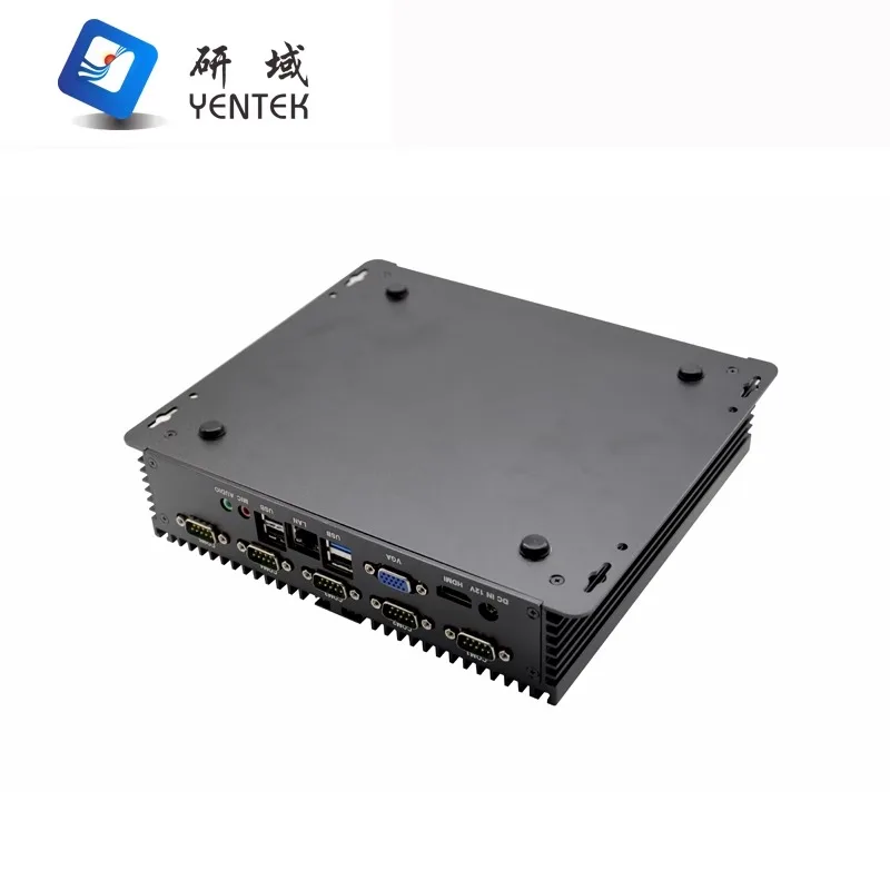 D190Z-C6 single network 6-series fanless industrial computer quad core J1900 low-power microcomputer industrial computer Linux